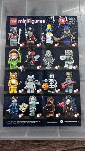 MEOW Collectible Minifigures 71010 Series 14 Complete set Monsters
