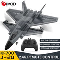 9IMOD J-20 RC Airplane RTF Jet Fighter 2.4G 6CH Remote Control Gliding Aircraft