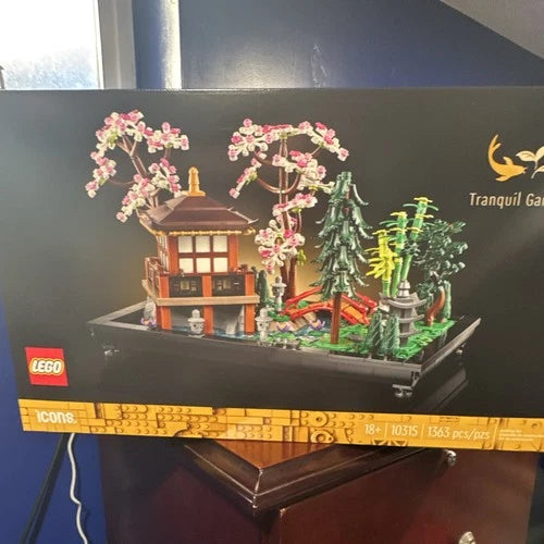 MEOW Icons 10315 Tranquil Garden NEW Complete Set 1363pcs 18+ Box