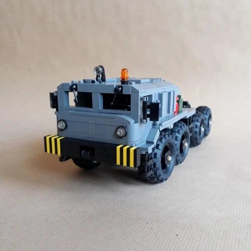 MOC-101477 Military truck MAZ 537 DIY Model building blocks Toys Christmas gift