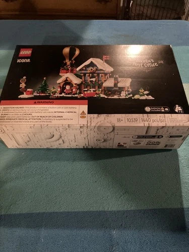 LEGO Icons: Santa's Post Office (10339) Building Toy Set Collectible Holiday New