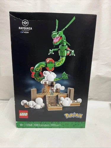 LEGO Pokemon Rayquaza Building Set 72168 Model Kit 1083pcs - NEW Sealed
