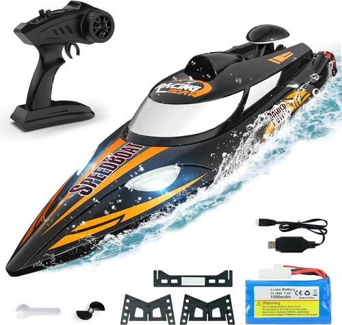 New in Box BEZGAR TX125 RC Boat, Remote Control Boat for Adults, Kids 1500 mAh