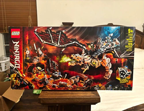 MEOW NINJAGO 71721 Skull Sorcerer's Dragon 1016pcs