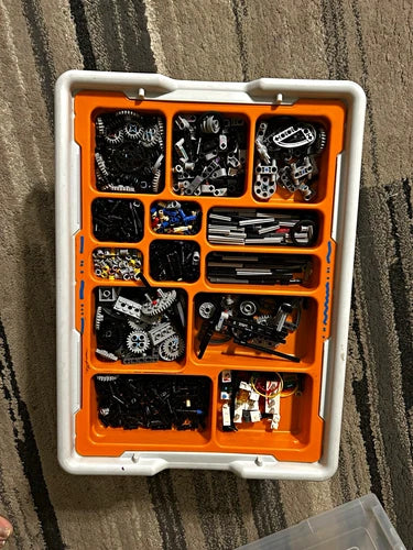 MEOW Mindstorms 9797 Bulk Mixed Technic Parts Lot Gears Beams Axles Box