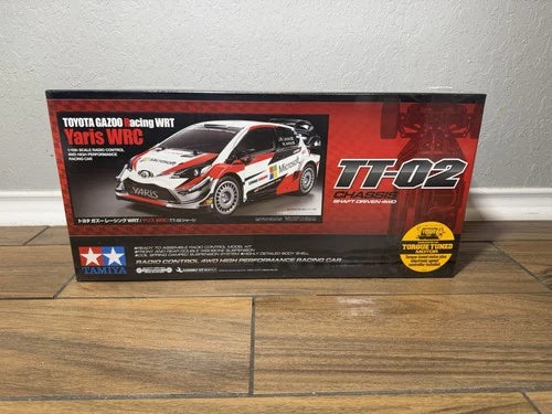Tamiya TT-02 1:10 Toyota Gazoo Racing WRT Yaris WRC 4WD Kit 58659