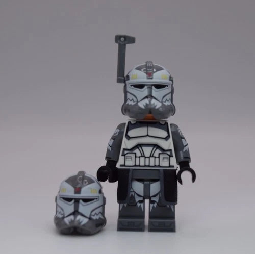 LEGO Star Wars Commander Wolffe Minifigure Grandpa Clone Customs (GCC)