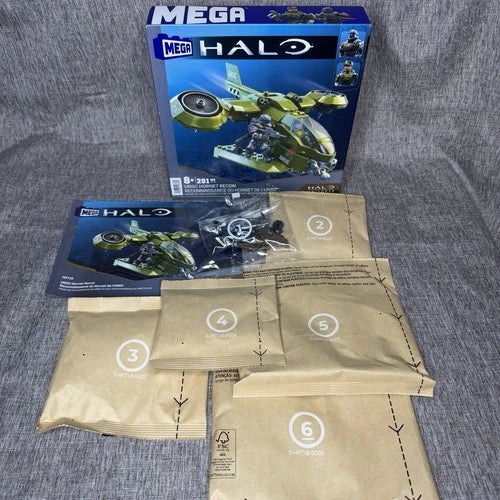 Mega Bloks Halo UNSC Hornet Recon HKT18 Building Figure