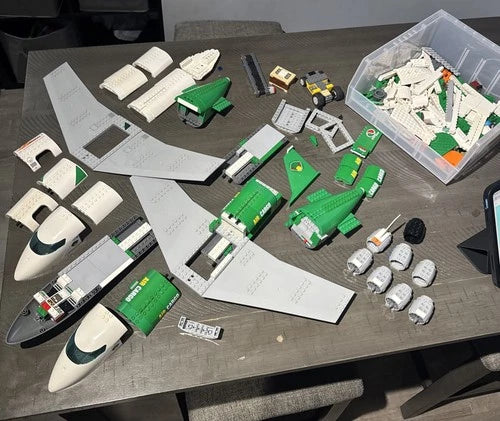 Lego Plane Parts Lot. 7734, 60022 & More