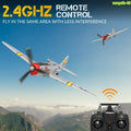Volantex WWII P47 2.4G 4CH Fix Wing RC Airplane 6Axis 400mm Aerobatic RTF Glider