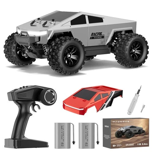 RC Car 1:18 40 KPH High Speed 4X4 Off-Road Truck - 2 Batteries Included