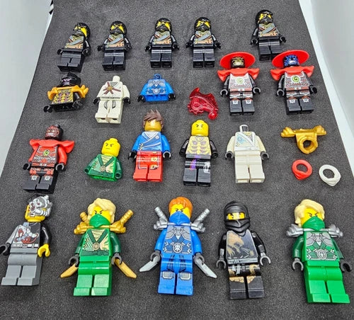 LEGO Ninjago REBOOTED Seasons 1-3 Minifigures + Accessories Lot READ DESCRIPTION