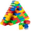 5-Color Jumbo Building Bricks Set - 300 Pieces for Creative Play & Learning