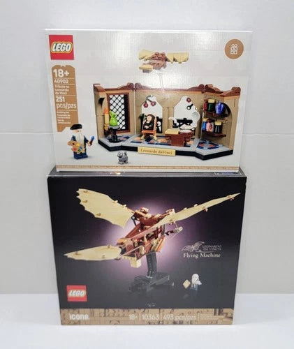 LEGO Icons: Leonardo Da Vinci's Flying Machine 10363 BUNDLED w/40902 GWP NISB