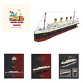Large Titanic Building Blocks Set - 26.9 Inch: Engaging Model Kit for Collectors