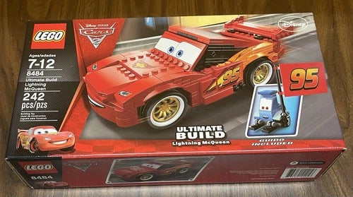 MEOW Disney Cars: Ultimate Build Lightning McQueen 8484 NEW Sealed **Retired Set