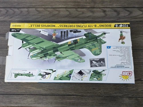 COBI WWII B-17F Flying Fortress Memphis Belle Scale Model Set 5707 920 pcs
