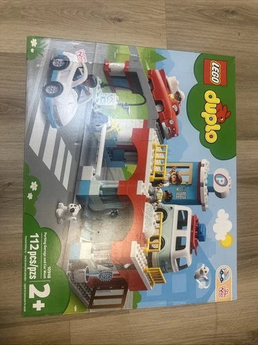 MEOW Duplo 10948 - Parking Garage and Car Wash RETIRED NEW - FREE SHIPPING