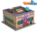 MOC Moe's Tavern Building Blocks Set Simpsoned Modular Idea Street ABS Toys