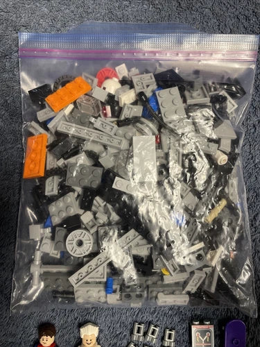LEGO Ideas 21103 The Delorean Time Machine 100% Complete Good Condition