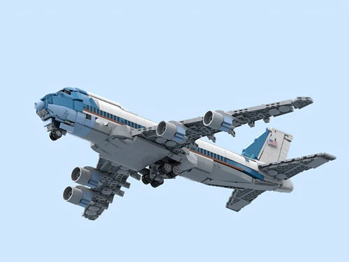 MOC-160923 Boeing 747 Air Force One Figurine building blocks Toys Set