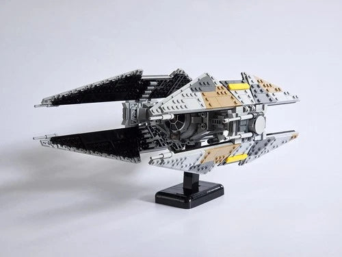 Modubrix Moc Building Blocks TIE Avenger Starfighter Sets Bricks Toys Kits