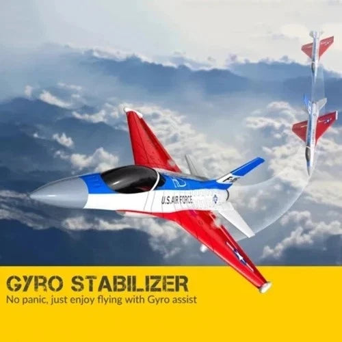 Volantex F16 Fighter 2.4G 2CH RC Airplane Remote Control Aerobatic Stunt Glider