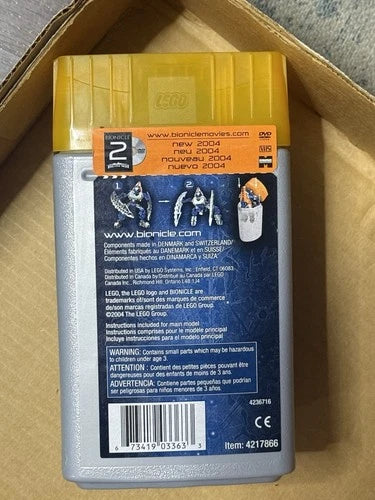 LEGO BIONICLE Vahki Bordakh 8615 Complete Canister Set 33 pcs Age 7+ 2004