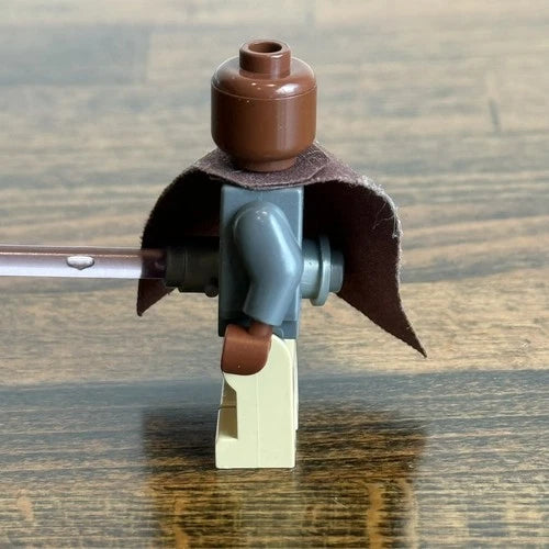 MEOW Star Wars Mace Windu Light-up Lightsaber Minifigure sw0133 - WORKING!