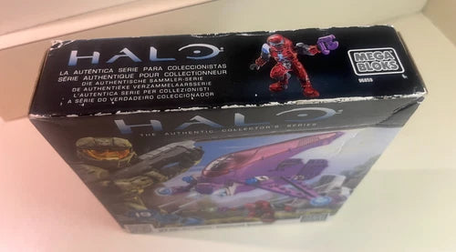 Mega Bloks Halo Covenant Banshee Set 96859 Collectors Series, Damaged Box, READ