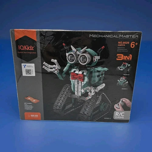 Iq Kidz STEM Academy: Mechanical Master - R/C 3-In-1: Car/Truck & Robot
