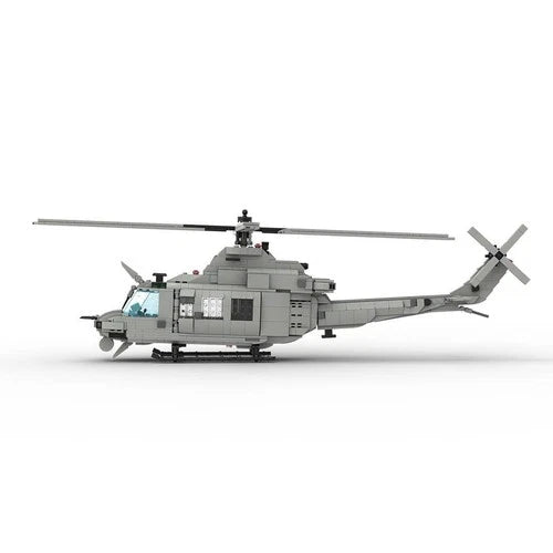 MOC-141242 UH-1Y Venom Military Helicopter Aircraft Model 1070 Pcs