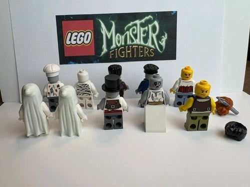 MEOW Monster Fighters Minifigure Lot 10 mof010 mof011 mof017 mof012 and more