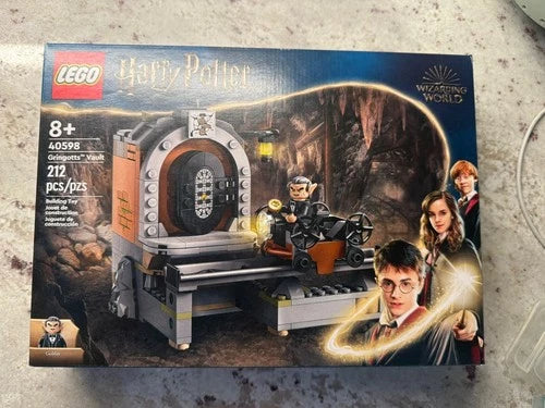 MEOW Harry Potter 40598 Gringotts Vault - Brand New Sealed, Retired, Rare