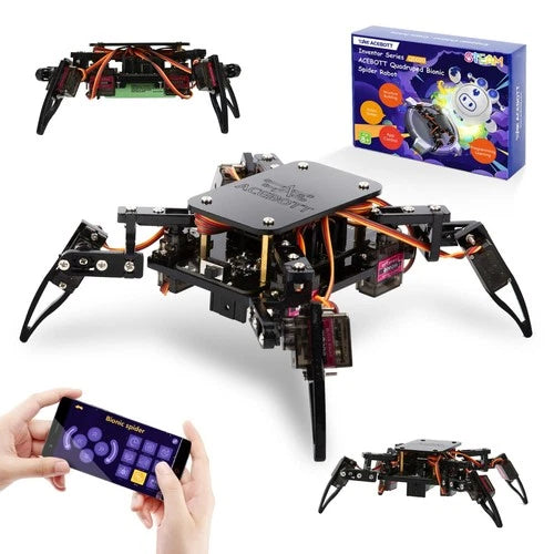 ACEBOTT STEM Robotics Science Kits for Adults, ESP8266 Spider Robot Building Kit