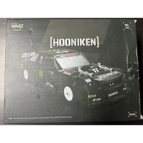 Nifeliz HOONIKEN Muscle Car Building Block Set NF10272A 1605pcs 2025 Model (Seal
