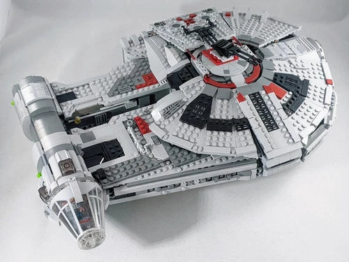 Modubrix Mocs Building Blocks YT-2400 Freighter Sato's Hammer Set Bricks Toy Kit