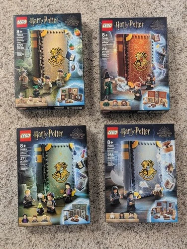 MEOW Harry Potter Hogwarts Moment Class 76382 76383 76384 76385 Set New Sealed