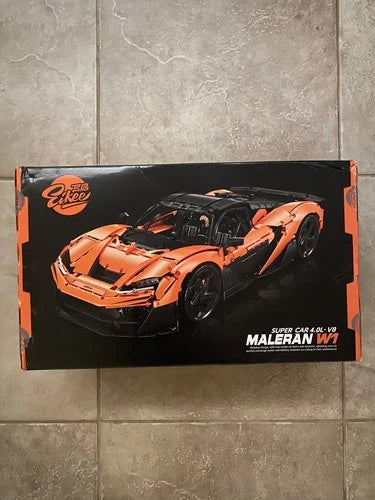 1:8 McLaren W1 MOC Technic Racing Car Building Blocks Set 4236 Pcs Birthday Gift