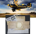 Pitts S-2A 41" Wingspan R/C Airplane Laser Cut Balsa & Ply Short Kit