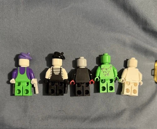 MEOW Batman 1 minifigure lot Hush Yeti Joker Goon UV