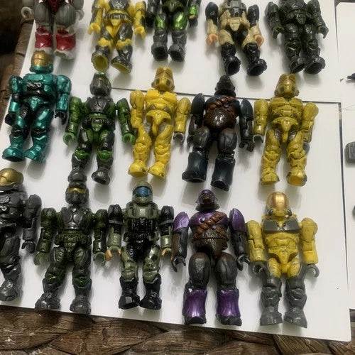Halo Mega Construct Mega Blocks mixed lot 15 with extra pieces
