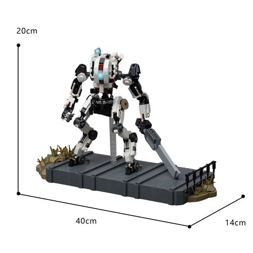 Ronin-Class Mech Robot Scout Defender Model 1228 Pieces Building Kit