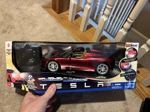 Max Tech Tesla Roadster RC Car 1:16 SCALE--NEW IN BOX--RARE