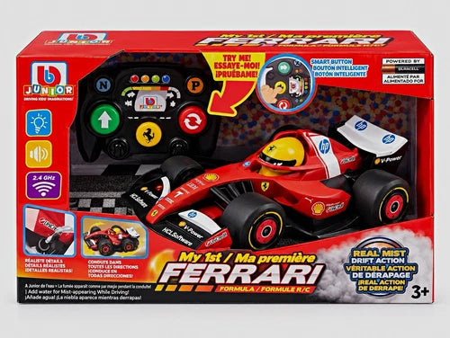 B. JUNIOR My 1st Ferrari Formula 1 RC Car 2.4GHz Mist Drift 360 Spins E29273
