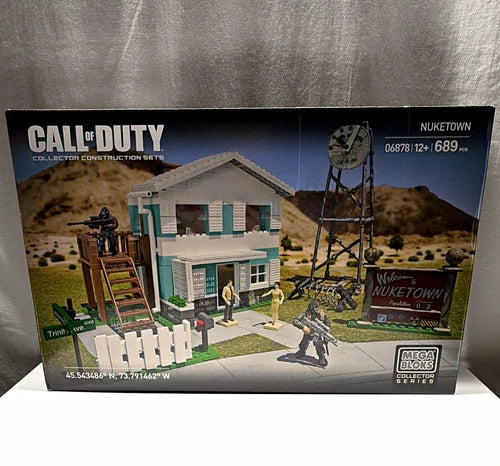 Mega Bloks Call of Duty Nuketown - 06878U Sealed