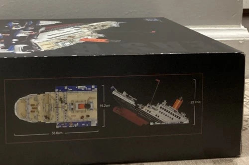 *BRAND NEW* LOZ Creative Titanic Ship Building Blocks Set 2882 Pieces