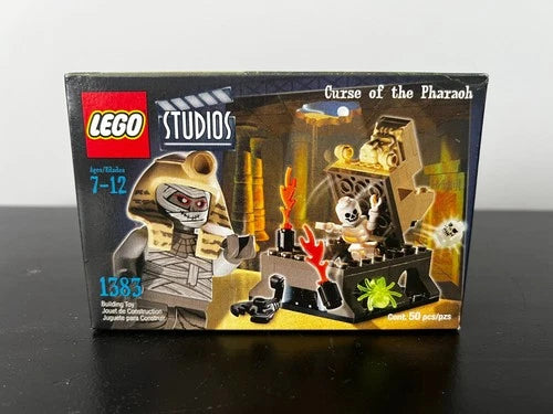 LEGO Studios Curse of the Pharaoh (50 Pieces) 1383 2002 Vintage NIB Retired