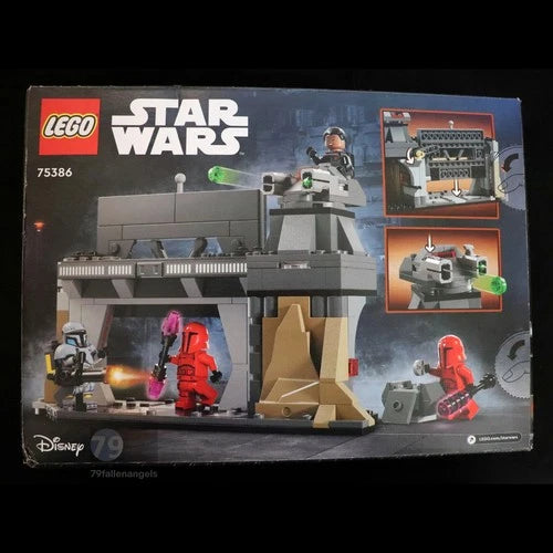 LEGO Star Wars Paz Vizsla and Moff Gideon Battle 75386 New Sealed Dented Corners