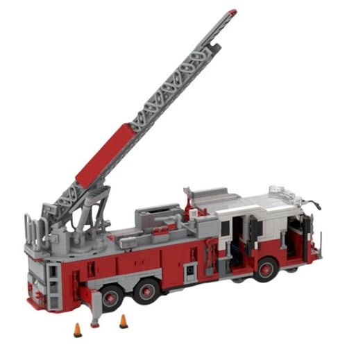 MOC-133201 New York Bedford fire truck building blocks Toys Birthday Gift set